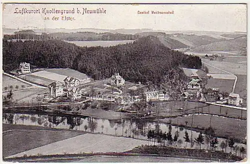 14920 Ak station thermale Knottengrund b.Neumühle 1917