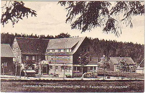 14901 Ak Steinbach près de Johanngeorgenstadt vers 1930