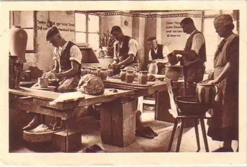 14865 Ak Wetangegels atelier de préparation de l'offrande de Kohren vers 1940