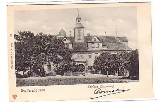 14851 Ak Waltershausen Schloss Tenneberg um 1900