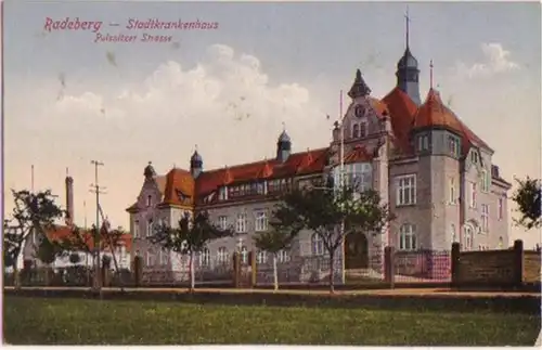 14794 AK Radeberg - Stadtkrankenhaus um 1920