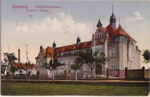 14794 AK Radeberg - hôpital municipal vers 1920