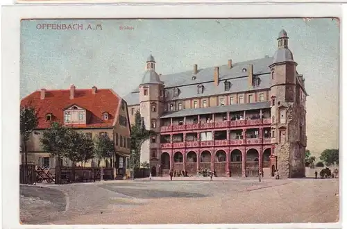 14781 Ak Offenbach am Main Schloss vers 1910