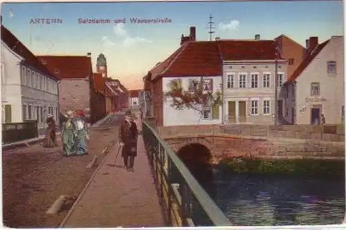 14718 Ak Artern Salzdamm et Waterstrasse 1918