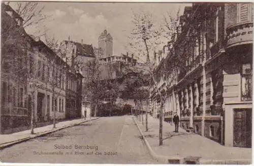 14716 Ak Solbad Bernburg Brunnenstrasse 1926