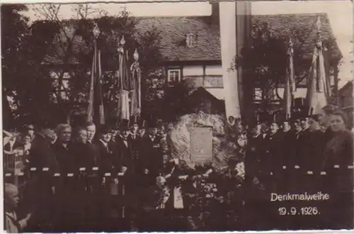 14695 Ak Netzschkau ? Denkmalweihe 19.9.1926