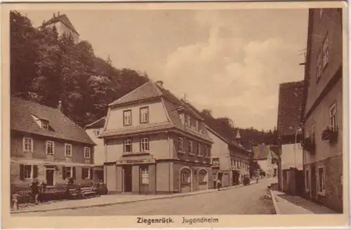 14683 Ak Ziegenrück Jugendheim um 1920