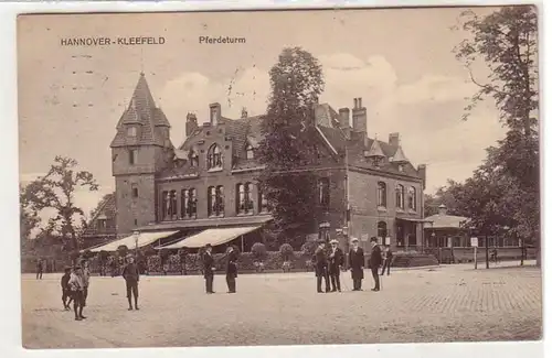 14661 Ak Hannover Kleefeld Pferdeturm 1912