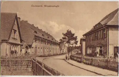 14631 AK Lautawerk Wendenstraße um 1920