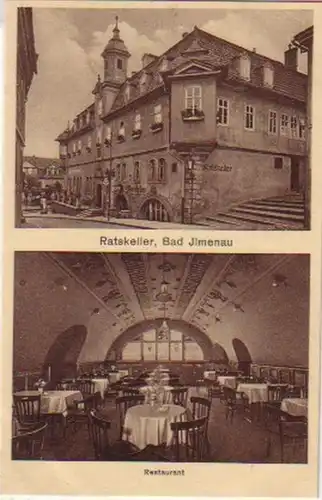 14624 Mehrbild Ak Bad Ilmenau Ratskeller um 1920