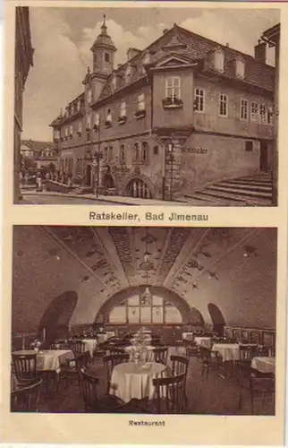 14624 Multi-image Ak Bad Ilmenau Ratskeller vers 1920