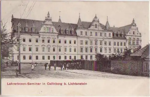 14484 AK Lehrerinnen-Seminar in Callnberg 1909