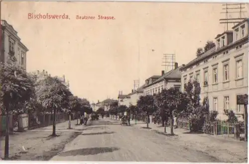 14432 Ak Bischofswerda Bautzner Strasse 1911