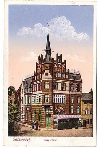 14403 Ak Salzwedel Burg Cafe' 1919
