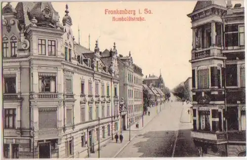 14378 Ak Frankenberg à Sa. Humboldtstrasse vers 1910