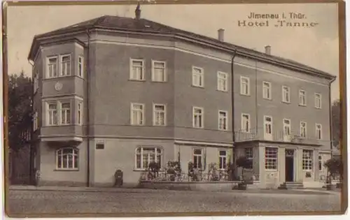 14375 Ak Ilmenau in Thüringen Hotel "Tanne" 1928