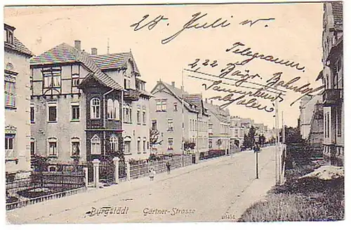 14358 Ak Burgstadt Gärtner Strasse 1909