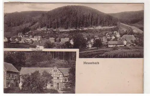 14340 Multiages Ak Meusebach Hostal et Vue totale 1913