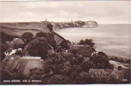 14315 Ak île de Rügen Vitt et Arkona vers 1940