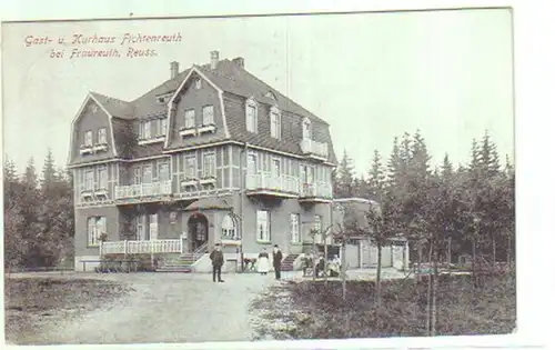 14311 Ak Fichtenreuth chez Fraureutth Reuss 1916