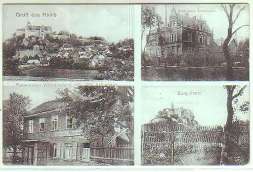 14301 Mehrbild Ak Gruß aus Ranis Gasthof usw. um 1910