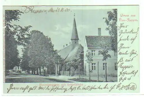 14295 Ak Gruss de Neu-Ruppin Rheinsbergerstr. 1900