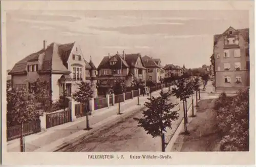 14280 Ak Falkenstein i.V. Kaiser Wilhelmstraße um 1930