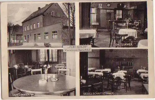 14260 Mehrbild Ak  Gersdorf Gasthof "Zum Adler" um 1940