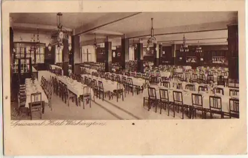 14247 Ak Bremen Speisesaal Hotel Washington 1926