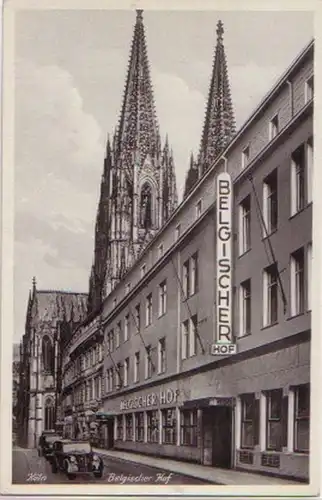14234 Ak Cologne Gasthof Cour belge vers 1940