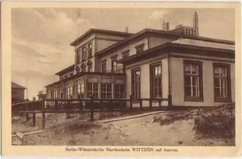 14207 Ak Nordseeheim Wittdün auf Amrum um 1930