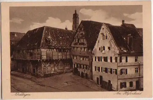 14197 Ak Nördlingen à la maison portuaire vers 1930