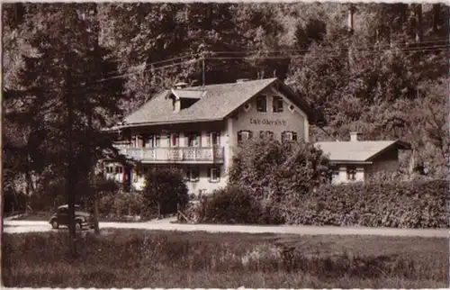 14187 Ak Schellenberg bei Berchtesgaden Cafe'1959