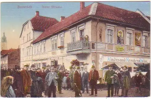 14126 Ak Buttstadt Nouvelle rue business vers 1910
