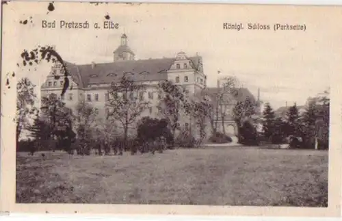 14120 Ak Bad Pretzsch a. Elbe Roi Château 1921