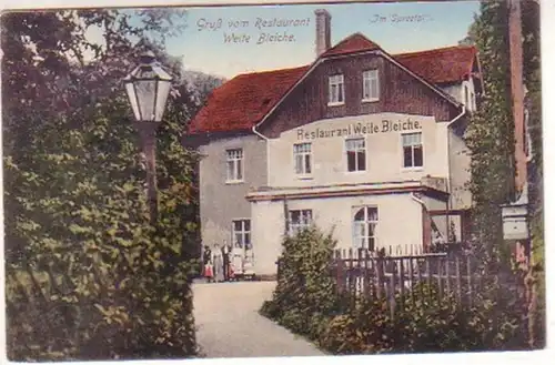 14113 Ak Salutation du restaurant Weide Jaune dans la vallée de Spree