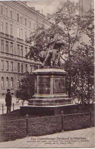 14106 Ak Das Gabelsberger Denkmal in München 1912