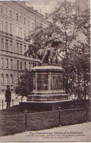 14106 Ak Le monument de Gabelsberg à Munich 1912