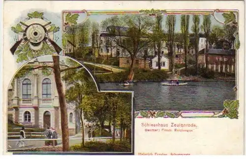 14088 Multi-image Ak Schusshaus Zélenroda 1913