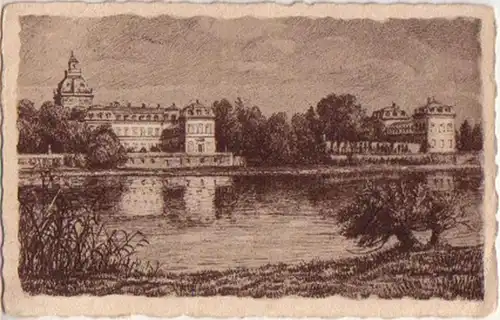 13982 Ak Hanau am Main Château Philippsruhe 1943