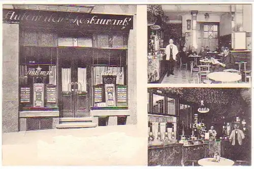 13942 Ak Radeberg in Sa. Automaten Restaurant um 1915