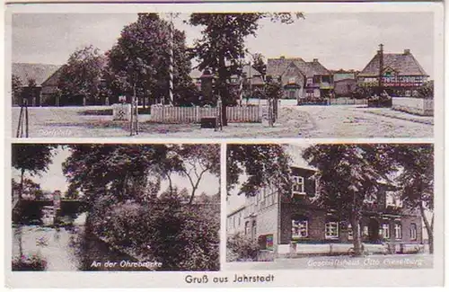 13917 Mehrbild Ak Gruss aus Jahrstedt 1941