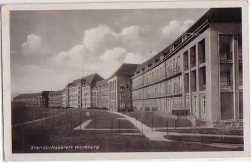 13890 Ak site hôpital Würzburg vers 1940