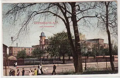 13883 Ak Offenbach am main municipal Hospital vers 1910