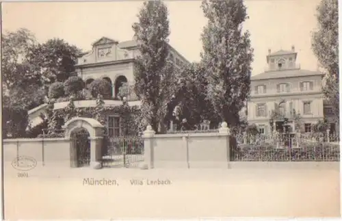 13881 Ak Munich Villa Lenbach vers 1900