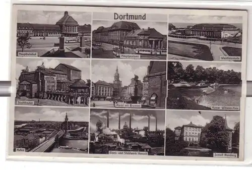 13879 Multi-image Ak Dortmund Vues de la ville 1938