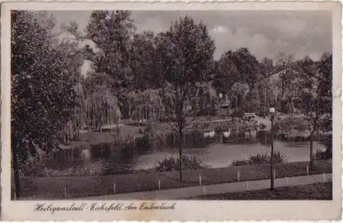 13842 Ak Heiligenstadt Eichsfeld am Ententeich 1943