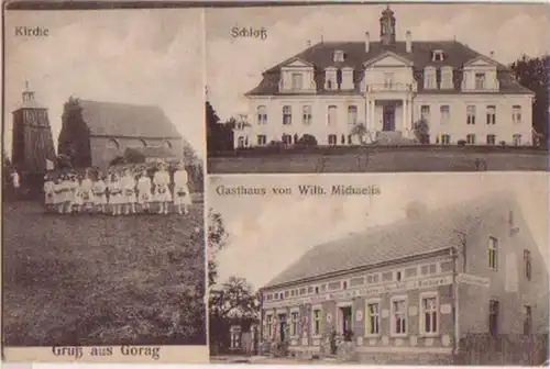 13793 Mehrbild Ak Gruß aus Gorag Gasthaus usw. 1918