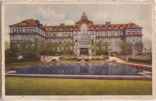 13790 Ak Glauchau en Saxe Nouveau hôpital 1933