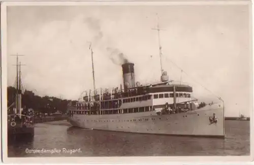 13738 Ak bateau de la mer Baltique Rugard vers 1930